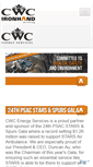 Mobile Screenshot of cwcironhanddrilling.com